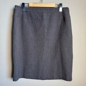 JACOB Women's 8 Pull-On Pencil Skirt Gray Professional Office Feminine